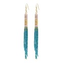 Boucles d'oreilles Bahia blue Maldives
