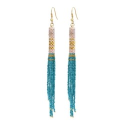 Boucles d'oreilles Bahia blue Maldives