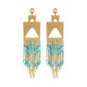 Boucles d'oreilles Serena blue Maldives