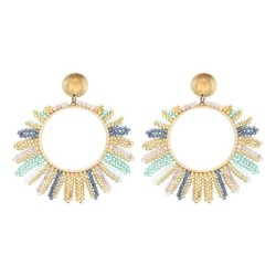 Boucles d'oreilles Inaya jungle Bali