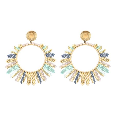 Boucles d'oreilles Inaya jungle Bali