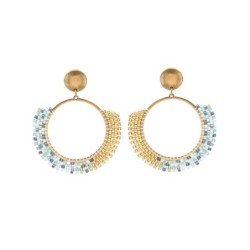 Boucles d'oreilles Tal jungle Bali