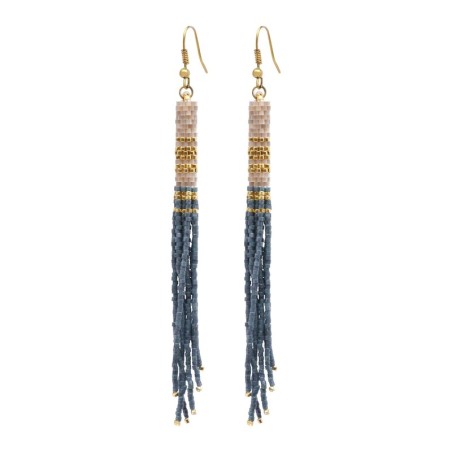 Boucles d'oreilles Bahia jungle Bali