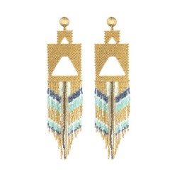 Boucles d'oreilles Serena jungle Bali