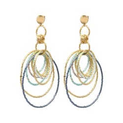Boucles d'oreilles Cali jungle Bali