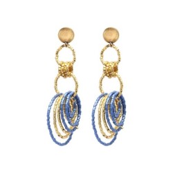 Boucles d'oreilles Oana jungle Bali