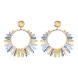 Boucles d'oreilles Inaya Santorini