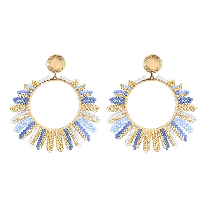 Boucles d'oreilles Inaya Santorini
