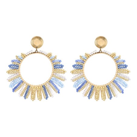 Boucles d'oreilles Inaya Santorini