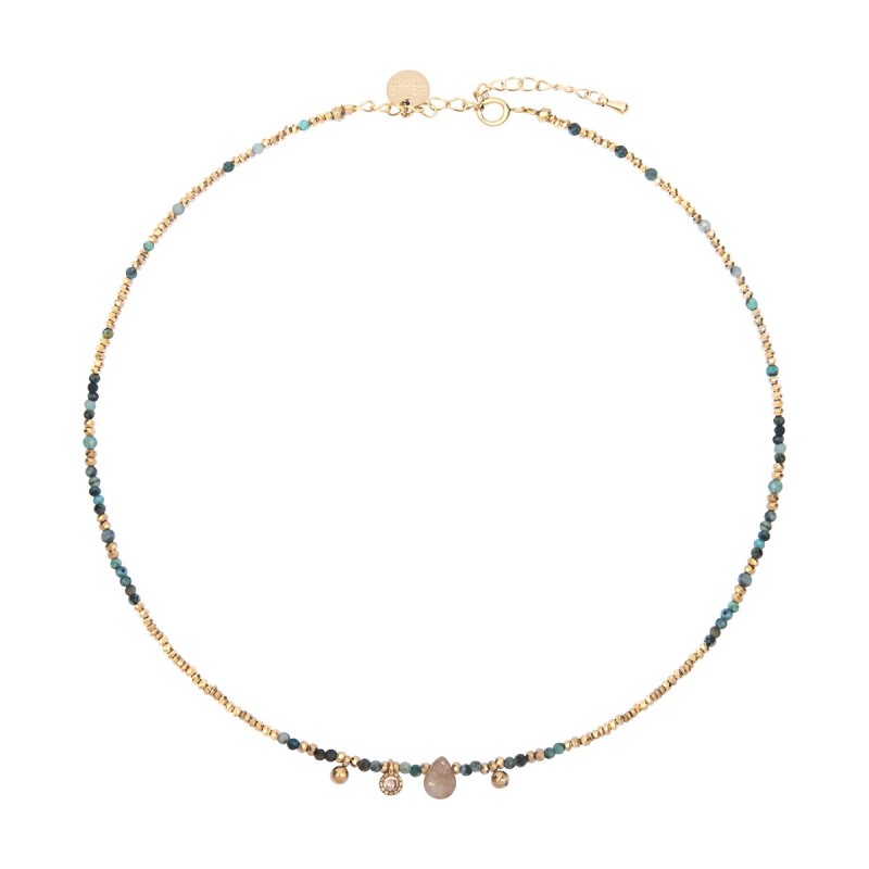 Collier Gabrielle turquoise