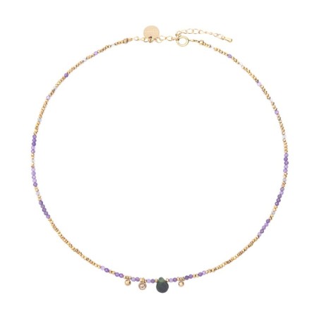 Collier Gabrielle améthyste