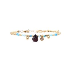 Bracelet Gabrielle apatite