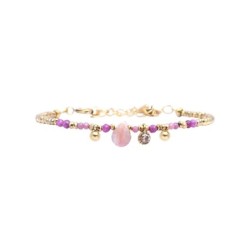 Bracelet Gabrielle rubis