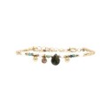 Bracelet Gabrielle nacre & turquoise