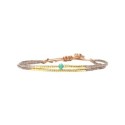 Bracelet Blue ocean Ambre