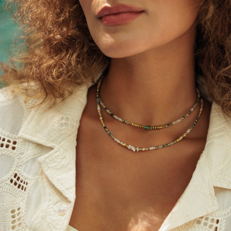 Collier Rim rubis zoïste