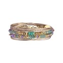 Bracelet 2 tours Rim nude aventurine