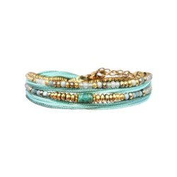 Bracelet 2 tours Rim color cristal