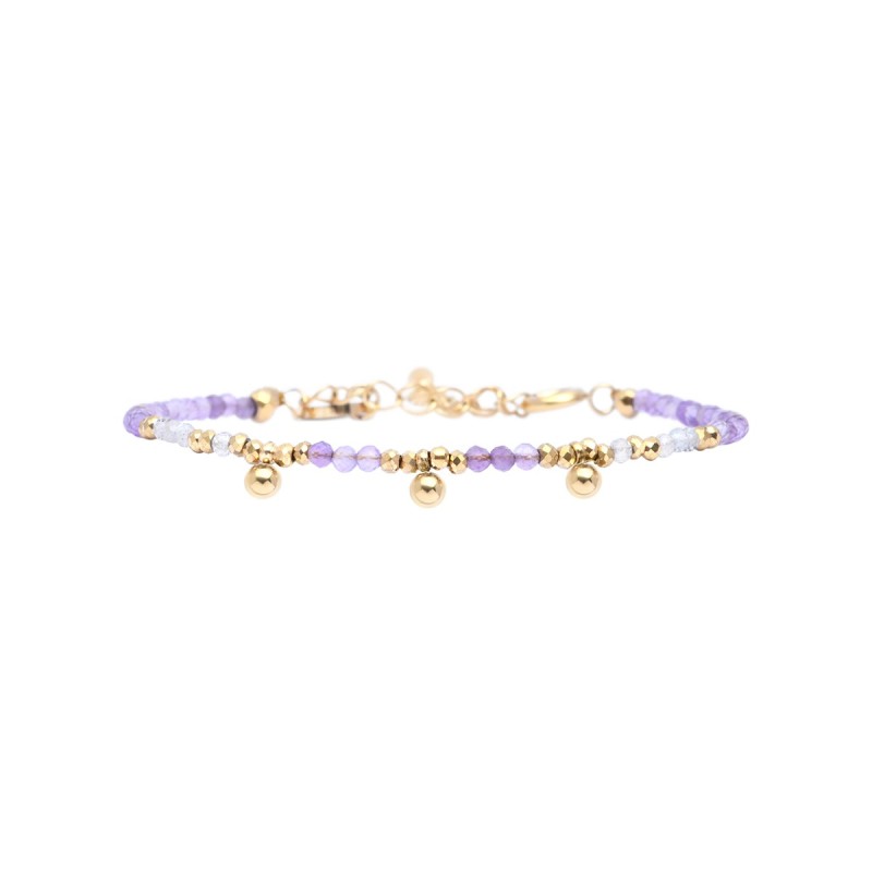 Bracelet Emi améthyste