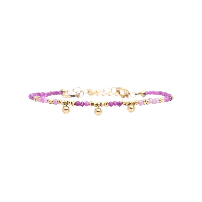 Bracelet Emi rubis