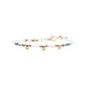 Bracelet Emi nacre & turquoise