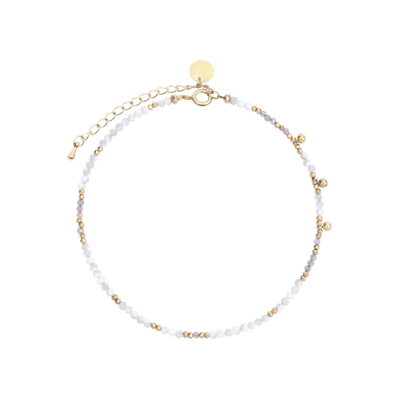 Bracelet cheville Emi nacre