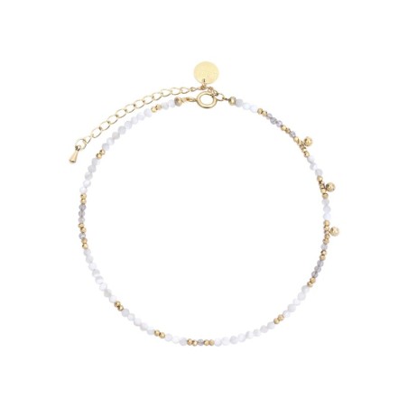 Bracelet cheville Emi nacre