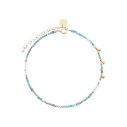 Bracelet cheville Emi apatite