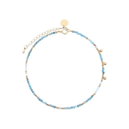 Bracelet cheville Emi apatite