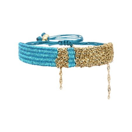 Bracelet Romy allure bleu sortie en mer