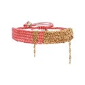 Bracelet Romy allure rose incarnat