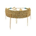 Bracelet Romy majestueux bleu Maya