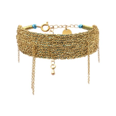 Bracelet Romy majestueux bleu Maya