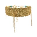Bracelet Romy majestueux vert impérial