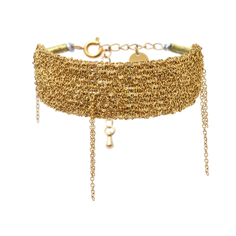 Bracelet Romy majestueux champagne