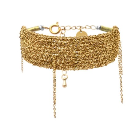Bracelet Romy majestueux champagne
