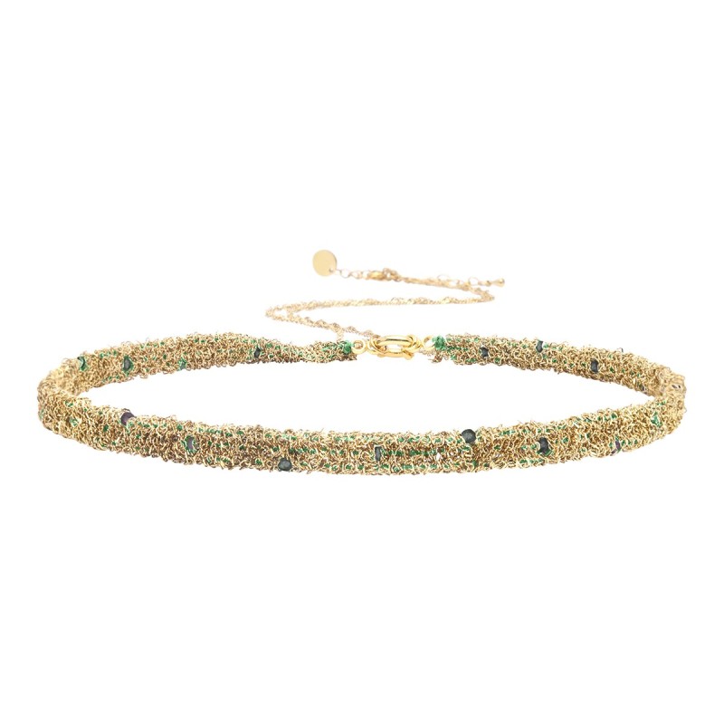 Collier Romy rubis zoïste