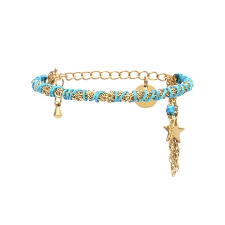 Bracelet Calie bleu sortie en mer