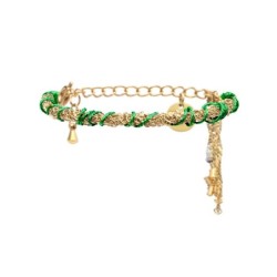 Bracelet Calie vert véronèse