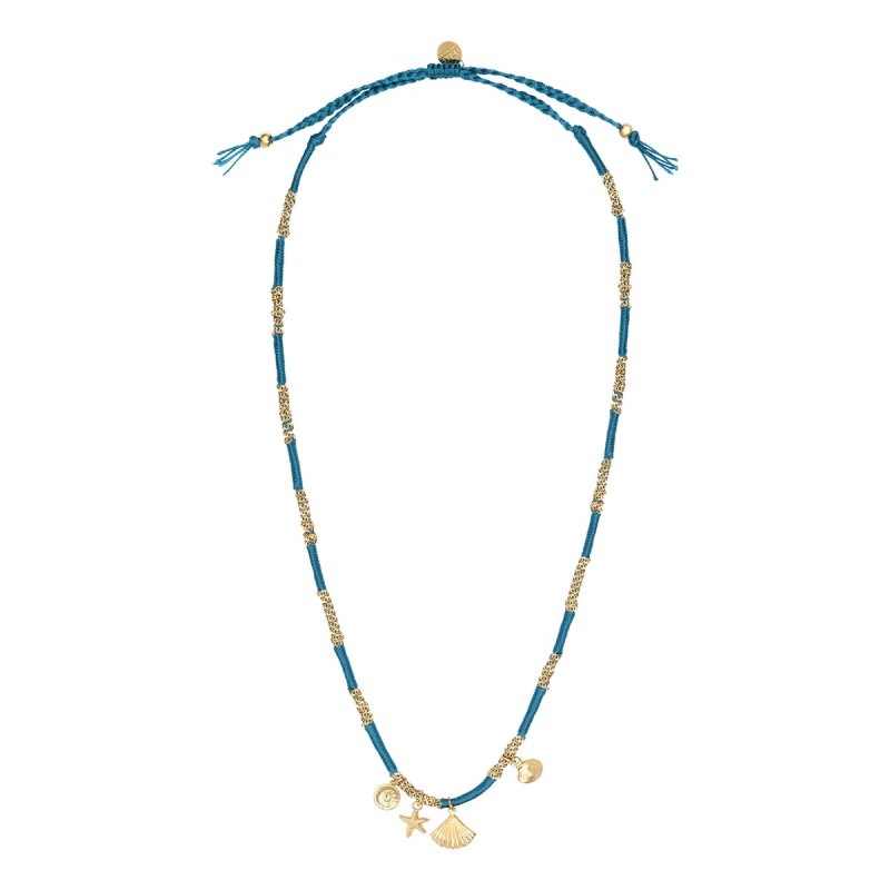 Collier Hanaya bleu sortie en mer