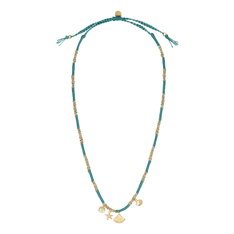 Collier Hanaya mystique lagon