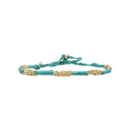 Bracelet Hanaya mystique lagon