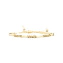 Bracelet Hanaya blanc d'ivoire