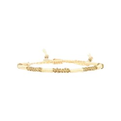 Bracelet Hanaya blanc d'ivoire