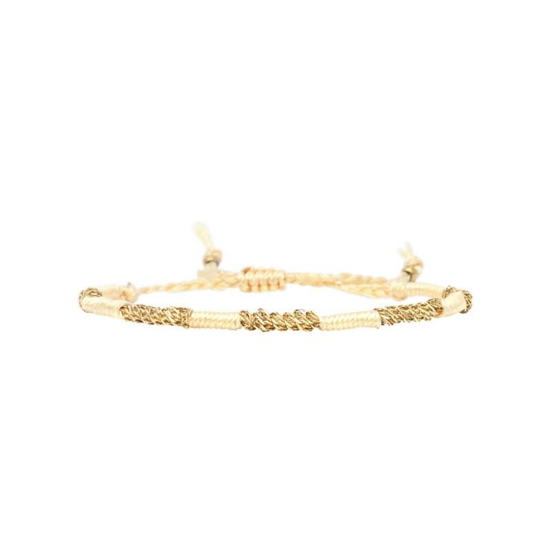 Bracelet Hanaya blanc d'ivoire