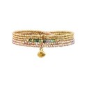 Bracelet élastique 5 tours Gaby mirabelles exquises