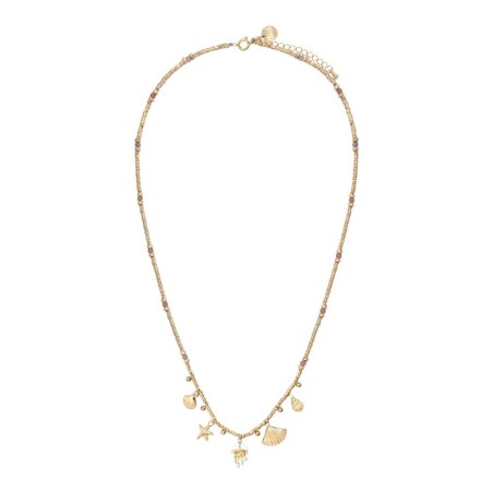 Collier Lea tourmaline rose