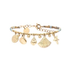 bracelet Lea turquoise claire