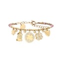 bracelet Mila tourmaline rose