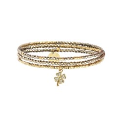Bracelet Ness trèfle chance